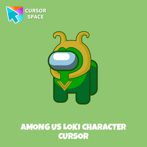 Among Us Loki Character cursor pointer cursor